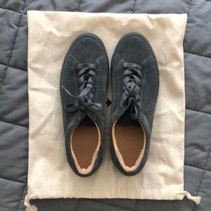 Grey suede Koio sneakers